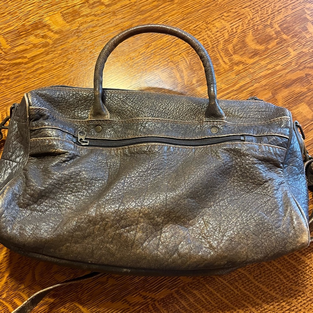 Overland Outfitters Satchel, water buffalo leather, very good condition